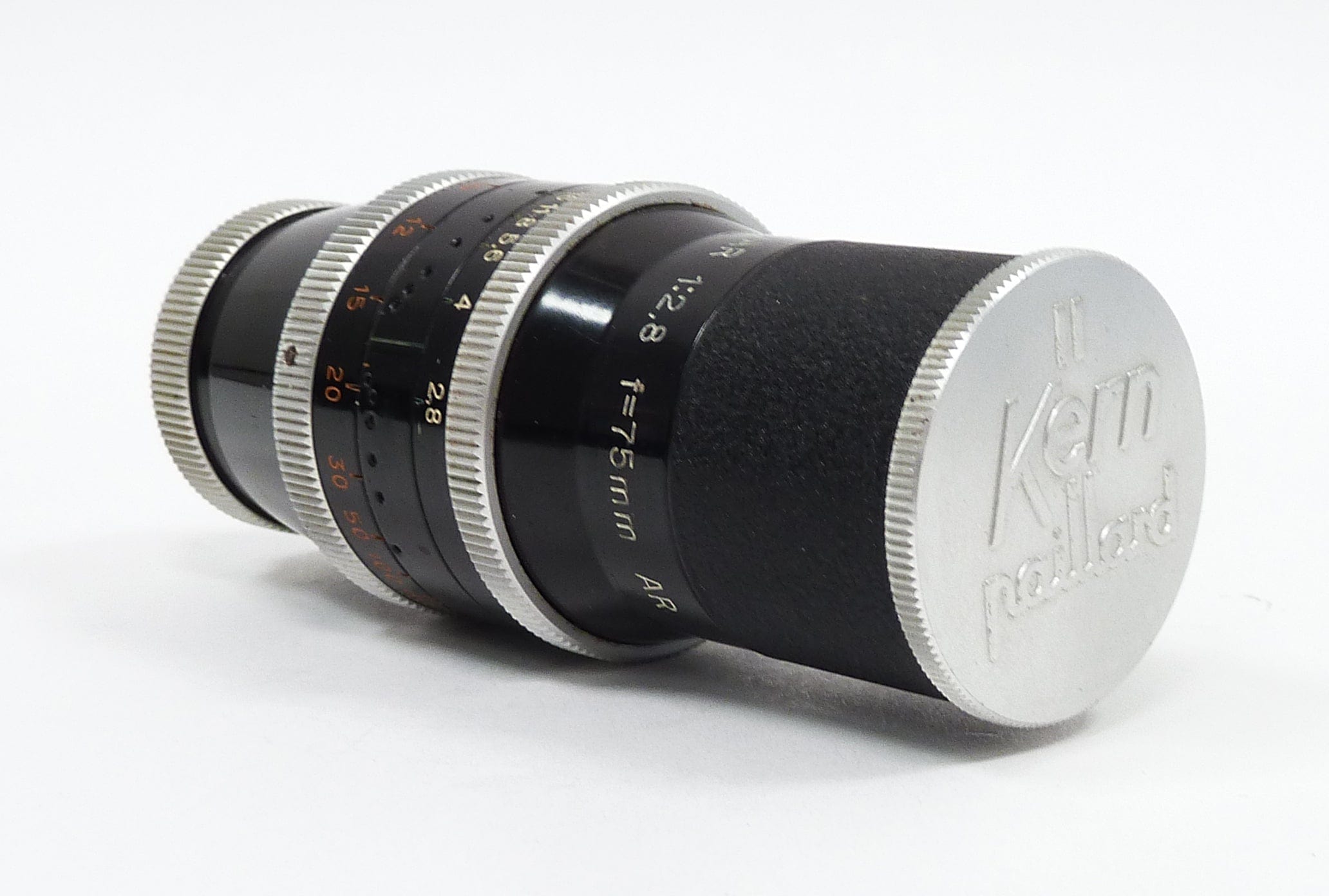 Kern- Paillard YVAR 75mm f2.8 AR C Mount Lens for Bolex