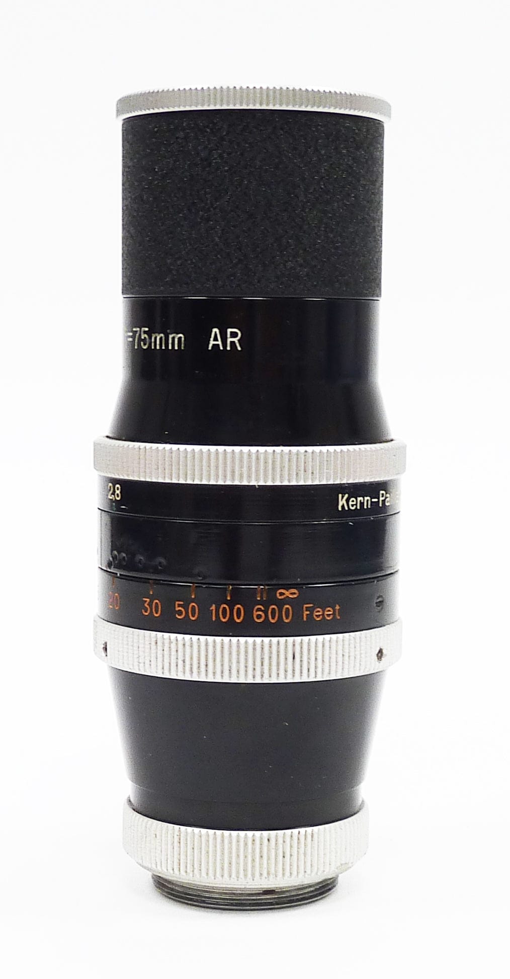 Kern- Paillard YVAR 75mm f2.8 AR C Mount Lens for Bolex
