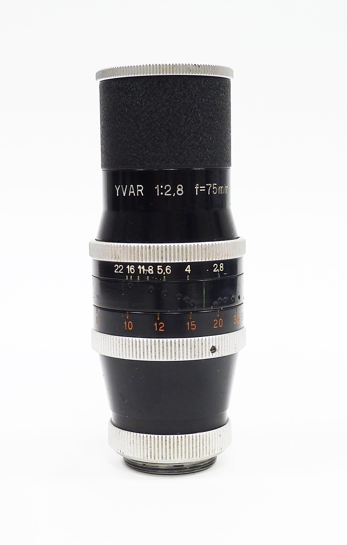Kern- Paillard YVAR 75mm f2.8 AR C Mount Lens for Bolex