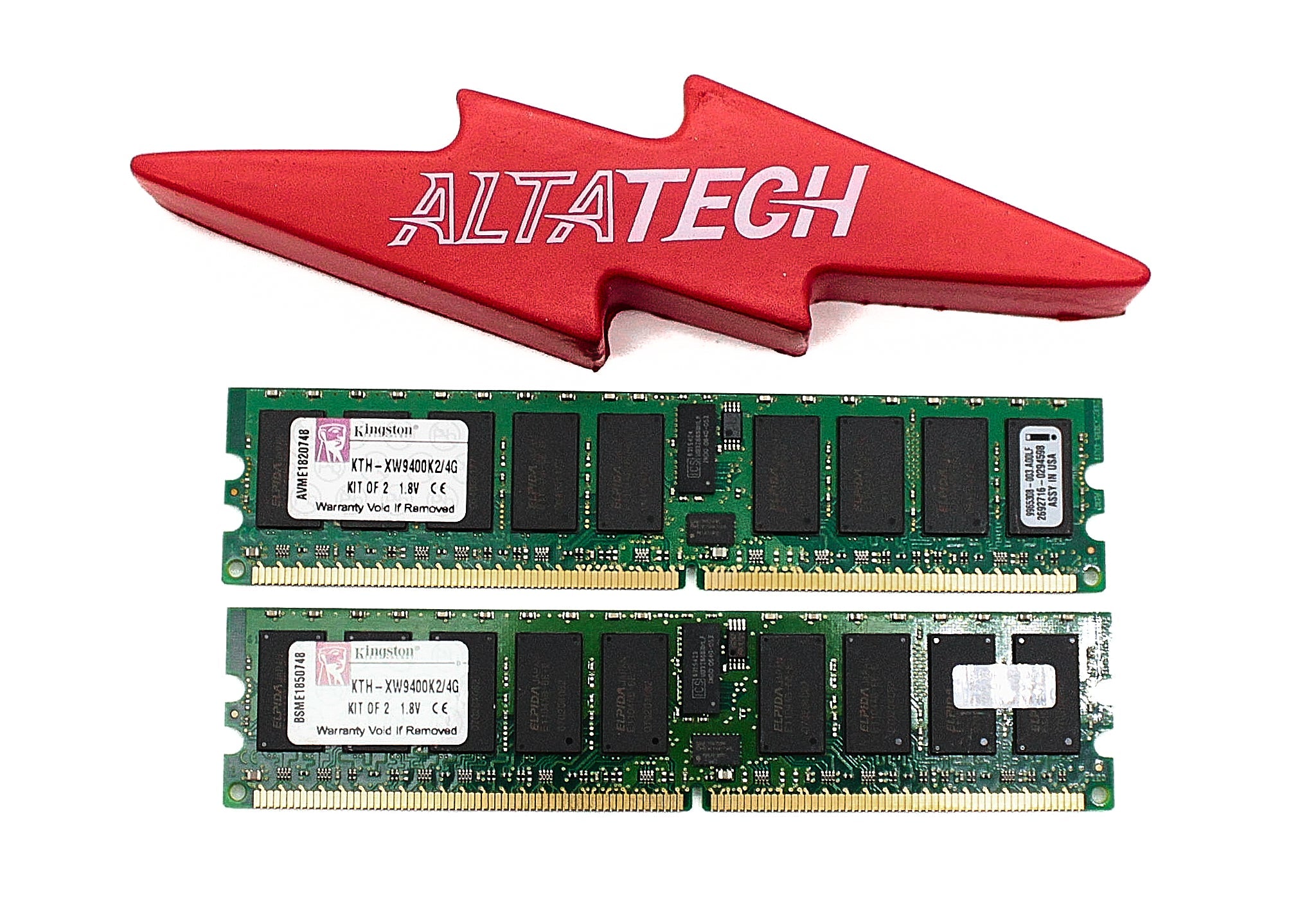Kingston KTH-XW9400K2/4G 4GB DDR2 ECC RAM - Front | Alo Tech Solutions