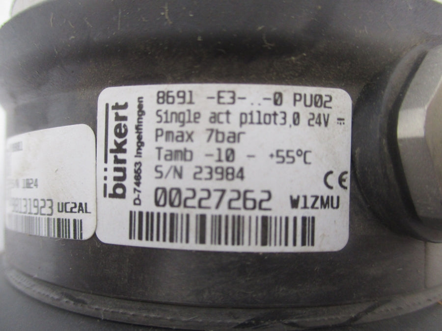 BURKERT 8691-E3 00227262 24V NSNP