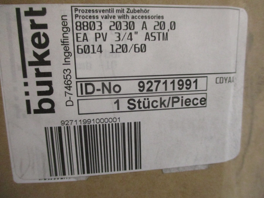 BURKERT 92711991 NSMP