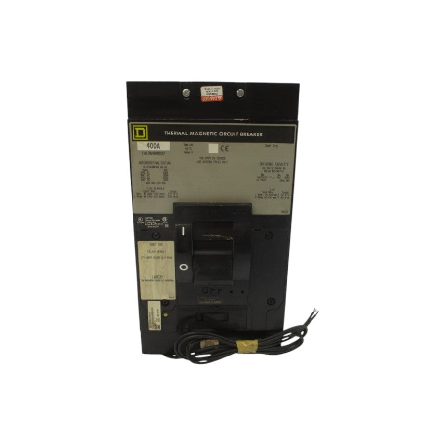 SQUARE D LAL364001037 SER. 4 600VAC 400A NSNP