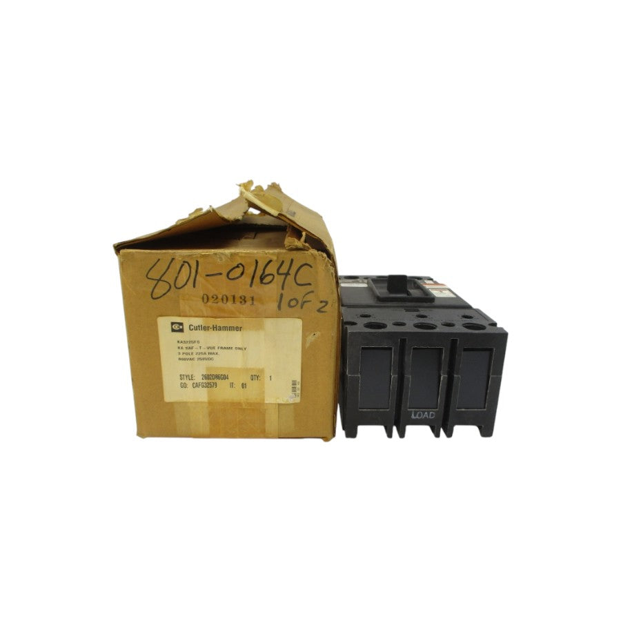 CUTLER HAMMER KA3225FS 2602D86G04 600VAC 225A NSMP