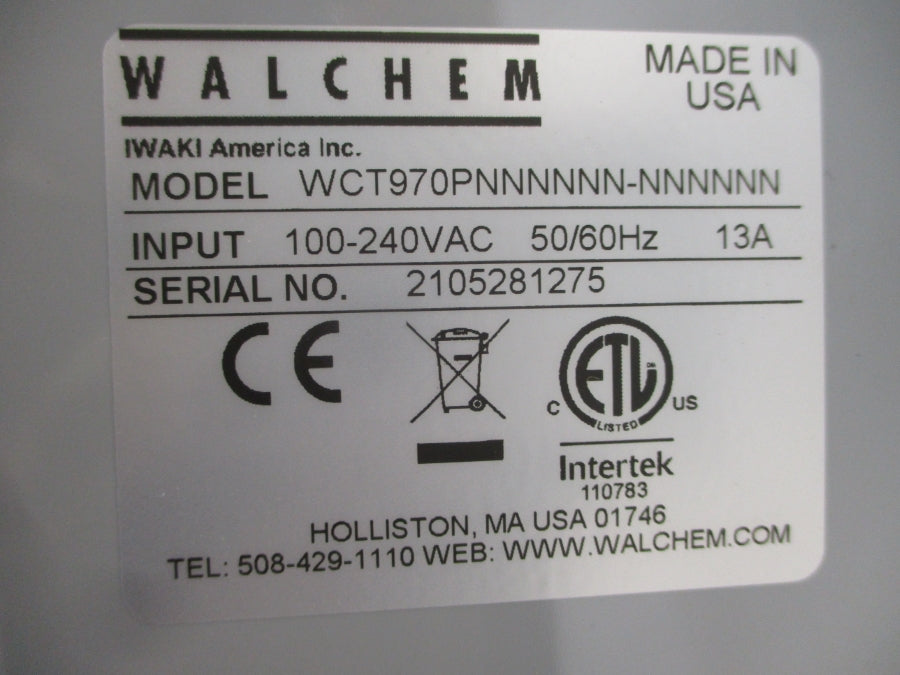 WALCHEM WCT970PNNNNNN-NNNNNN 900 100-240VAC 13A NSMP