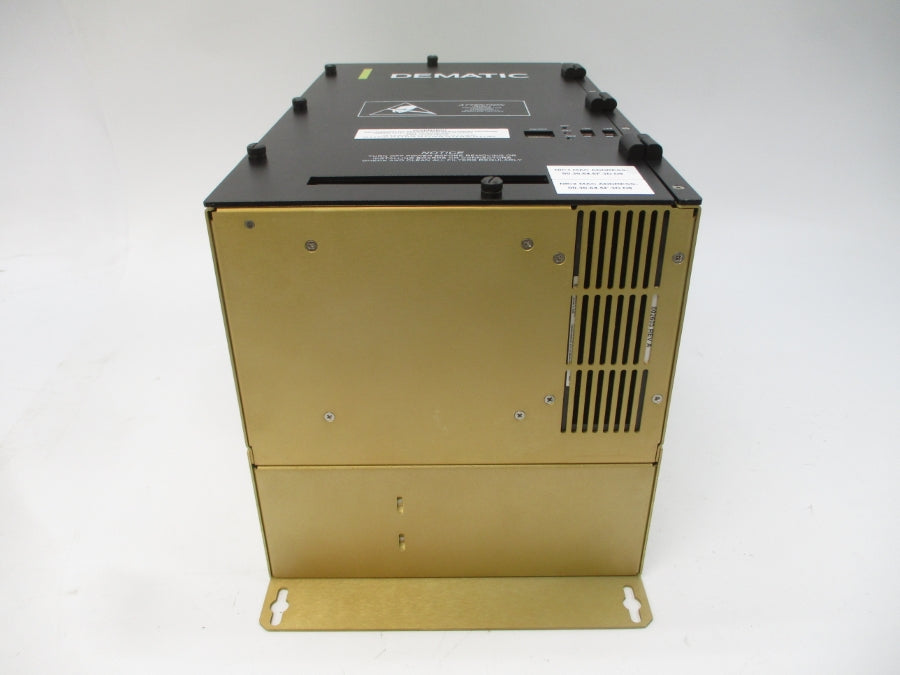 DEMATIC F0010-43DAC-01 SBX2005 2005DEM-243 100/240VAC 8/4A REV. B NSNP