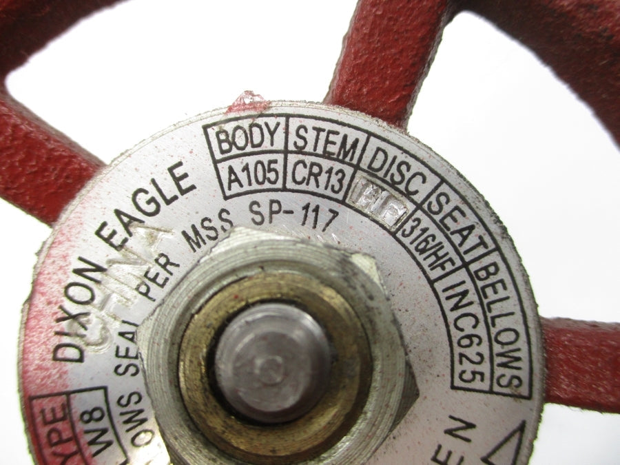 DIXON EAGLE W8 A105 CL800 1975PSI 1/2" NSNP