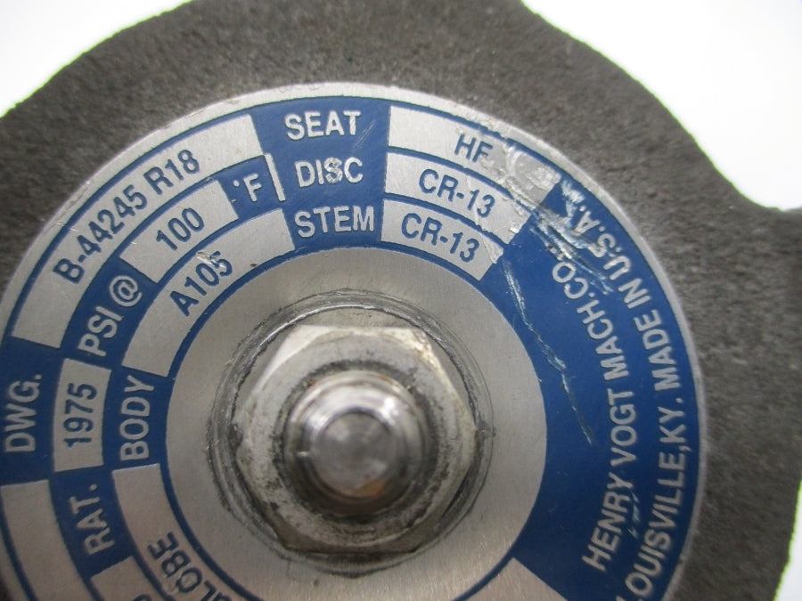 HENRY VOGT B-44245R18 1975PSI 1" NSNP