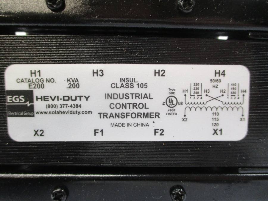 HEVI-DUTY E200 240/480V NSNP