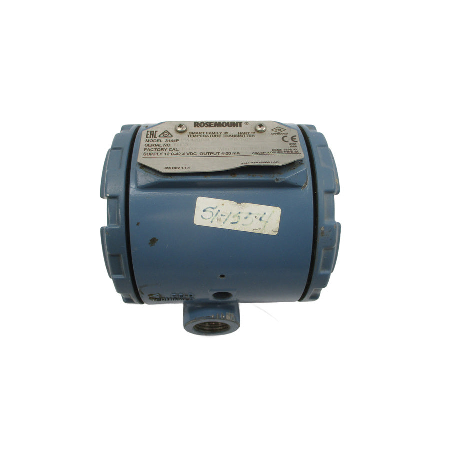 ROSEMOUNT 3144PD1A1NAB4M5 12.0-42.4VDC UNMP