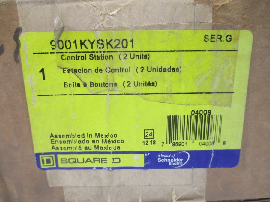 SQUARE D 9001KYSK201 SER. G NSMP