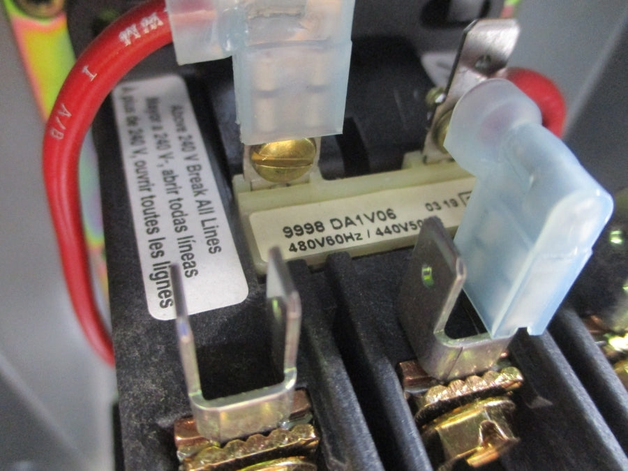 SQUARE D 8911DPSO13V06 SER. B 440/480V 25A UNMP