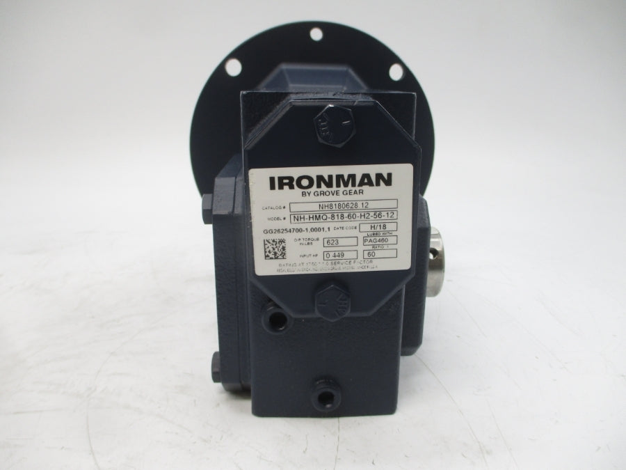 GROVE GEAR NH-HMQ-818-60-H2-56-12 NH8180628.12 NSMP