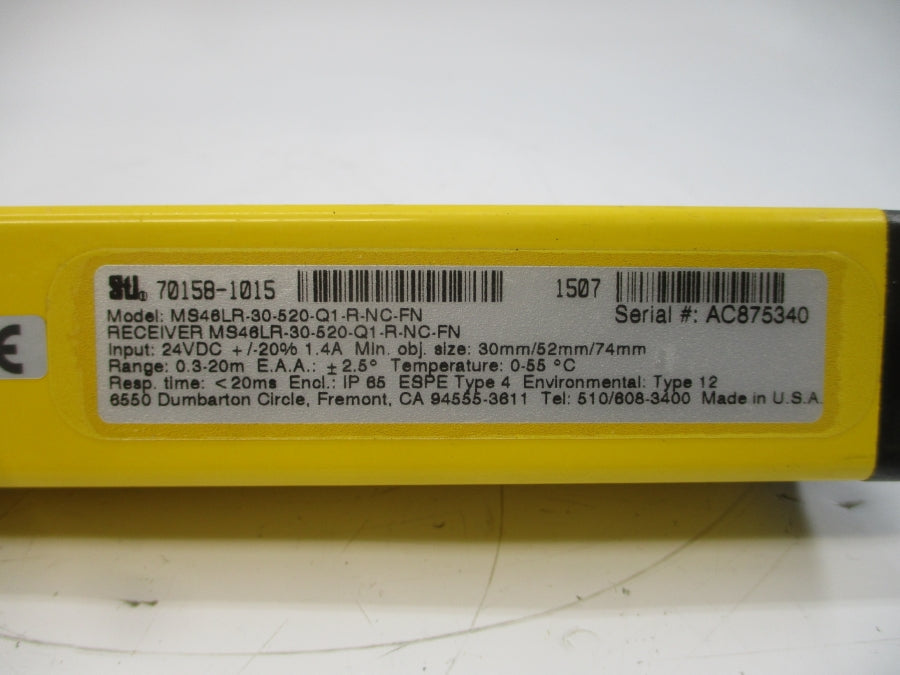 STI MS46LR-30-520-Q1-R-NC-FN 70158-1015 24VDC NSNP