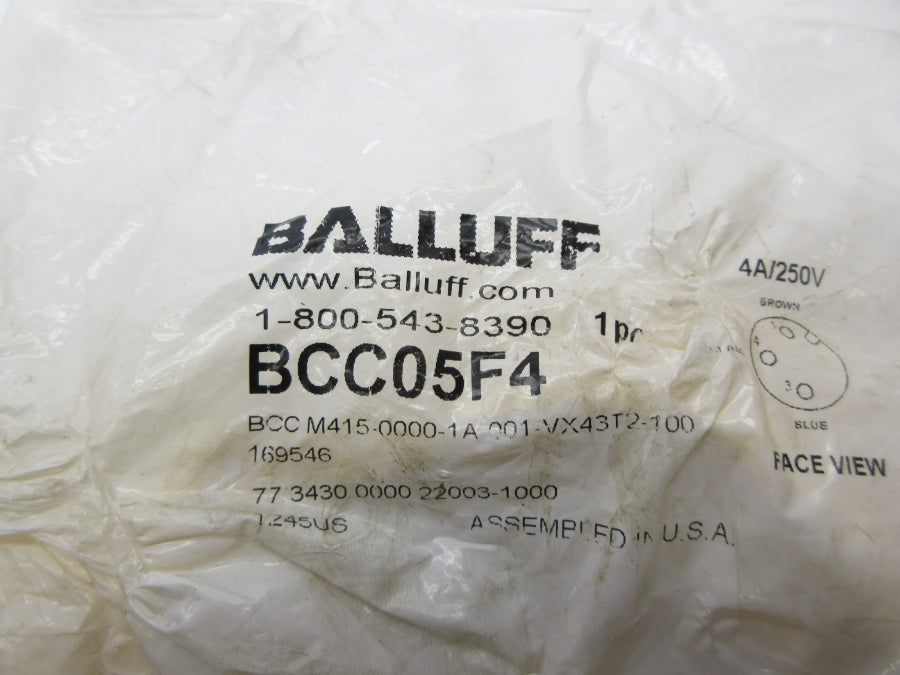 BALLUFF BCCM415-0000-1A-001-VX43T2-100 BCC05F4 NSMP