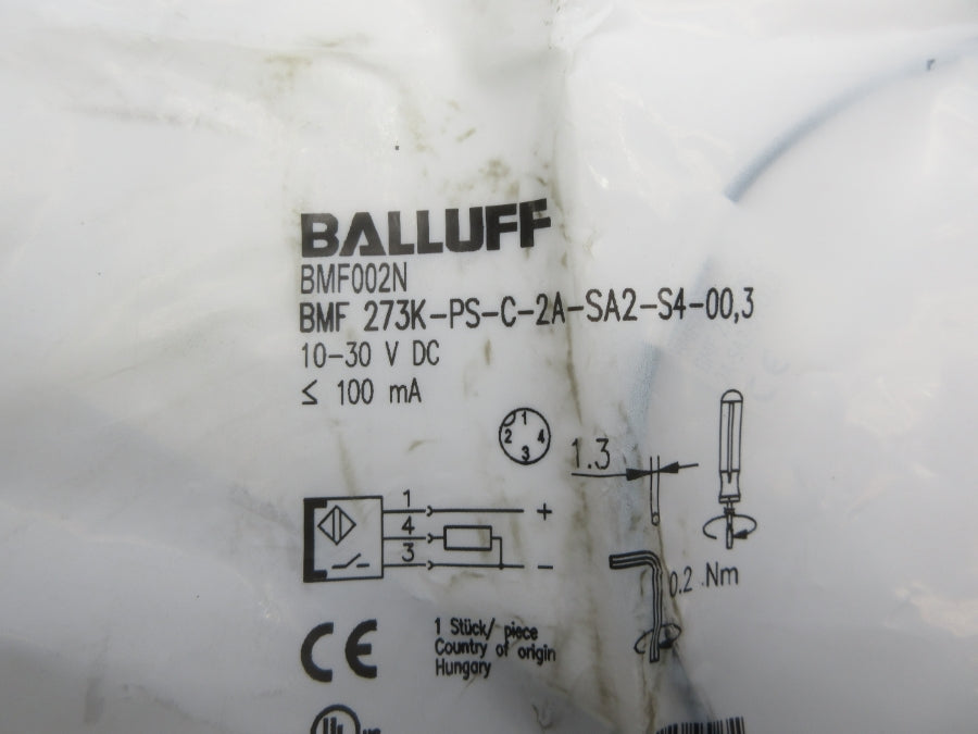 BALLUFF BMF273K-PS-C-2A-SA2-S4-00.3 BMF002N 10-30VDC NSMP