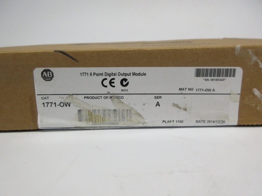 ALLEN BRADLEY 1771-OW SER. A DATE: 2014 NSFS