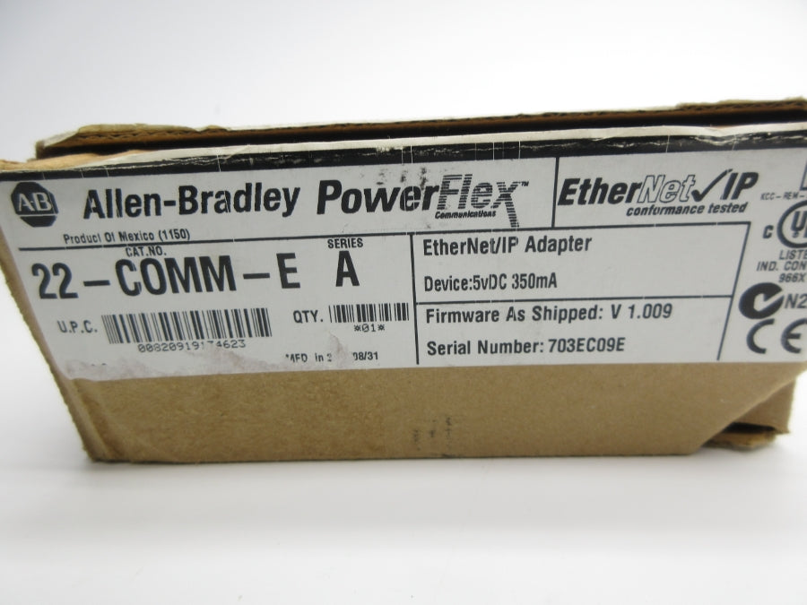 ALLEN BRADLEY 20-COMM-E SER. A F/W V1.009 NSMP