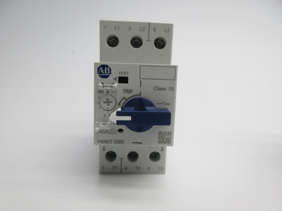 ALLEN BRADLEY 140MT-D9E-C10 SER. A 6.3-10A NSMP