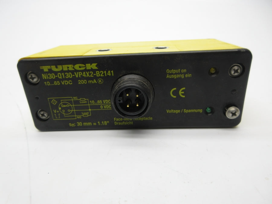 TURCK NI30-Q130-VP4X2-B2141 10-65VDC (Y/G) NSNP