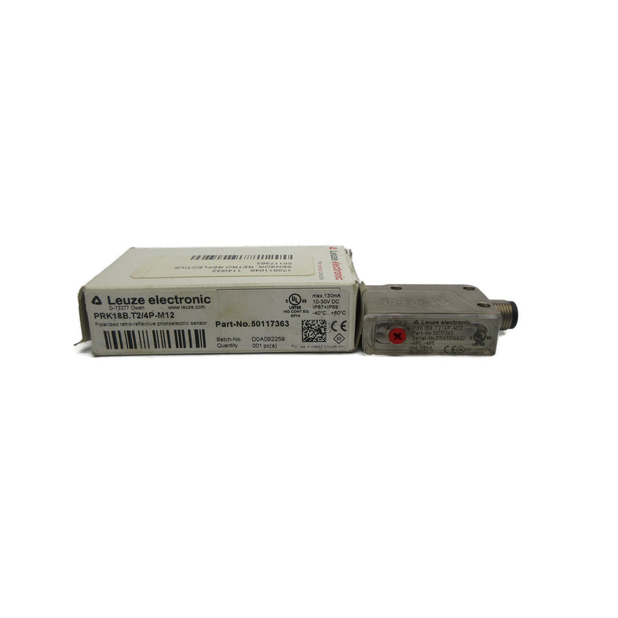 LEUZE ELECTRONIC PRK18B.T2/4P-M12 50117363 10-30VDC NSMP