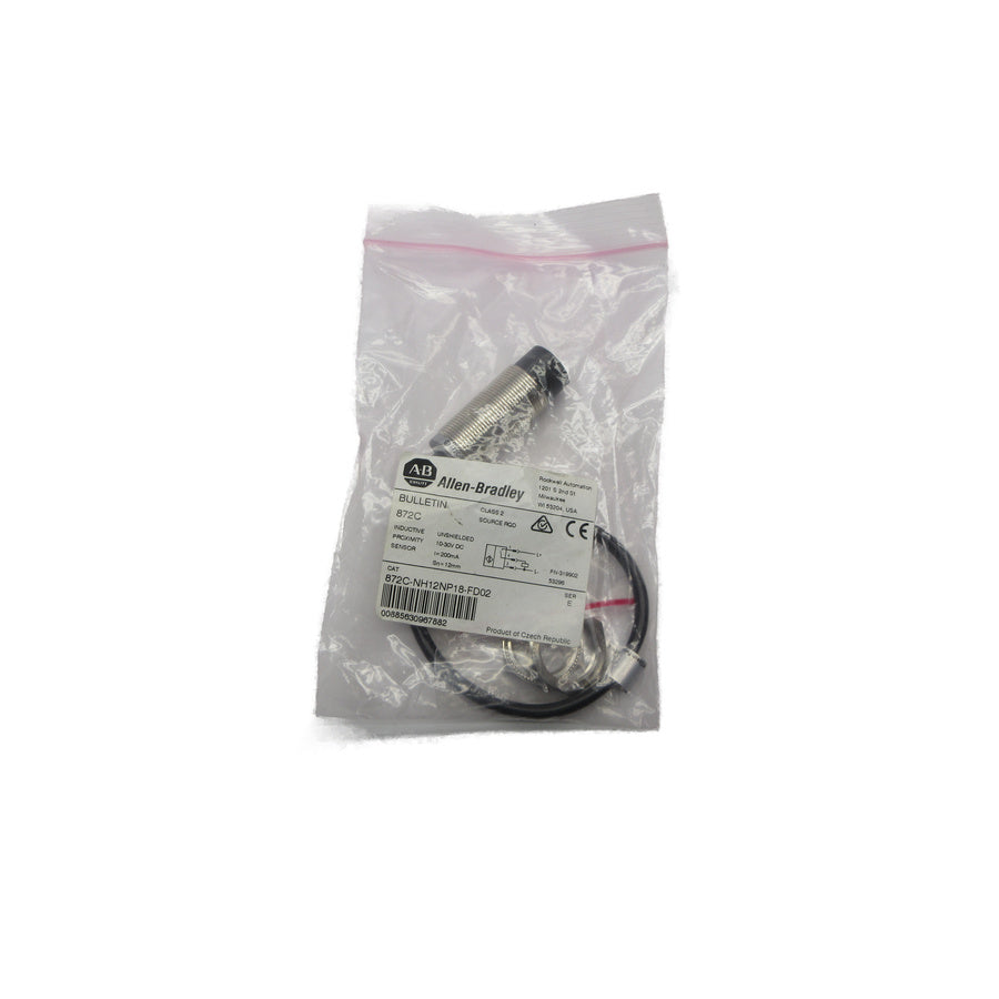 ALLEN BRADLEY 872C-NH12NP18-FD02 SER. E 10-30VDC NSMP