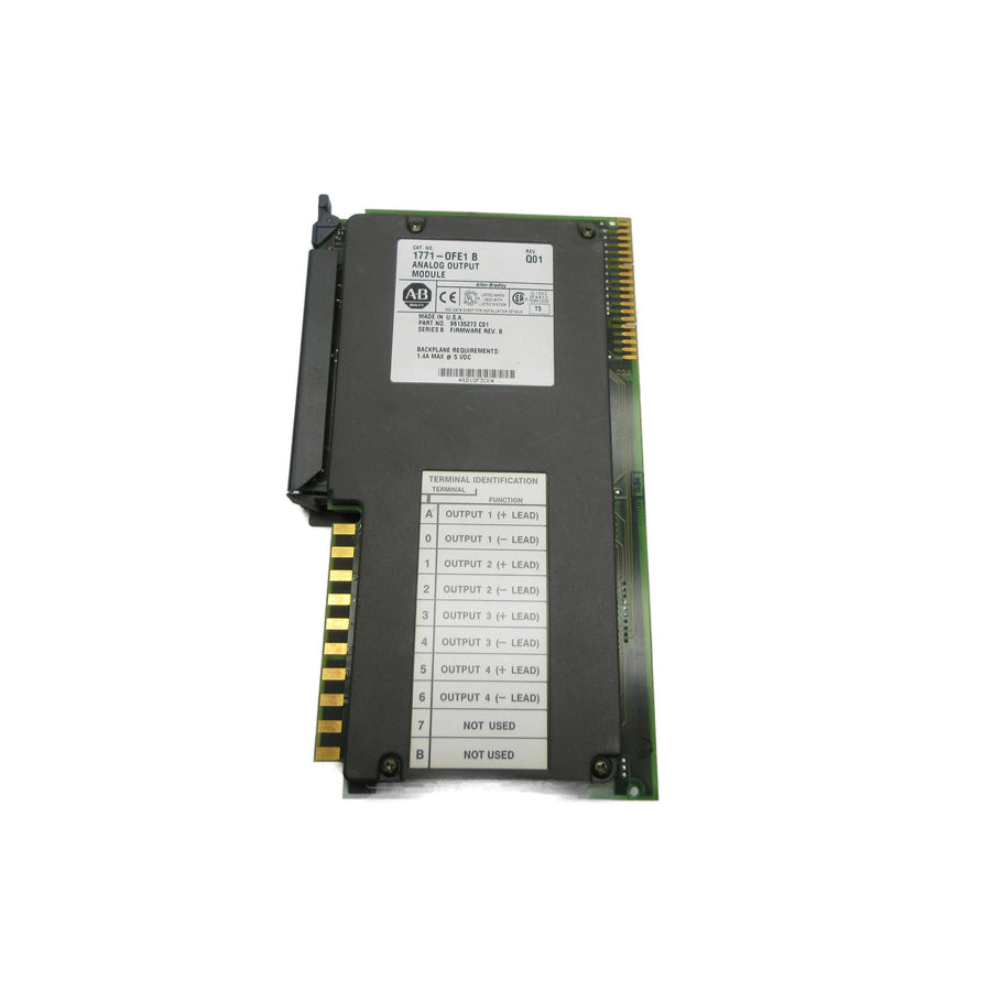 ALLEN BRADLEY 1771-OFE1 SER. B F/W B REV. Q01 UNMP