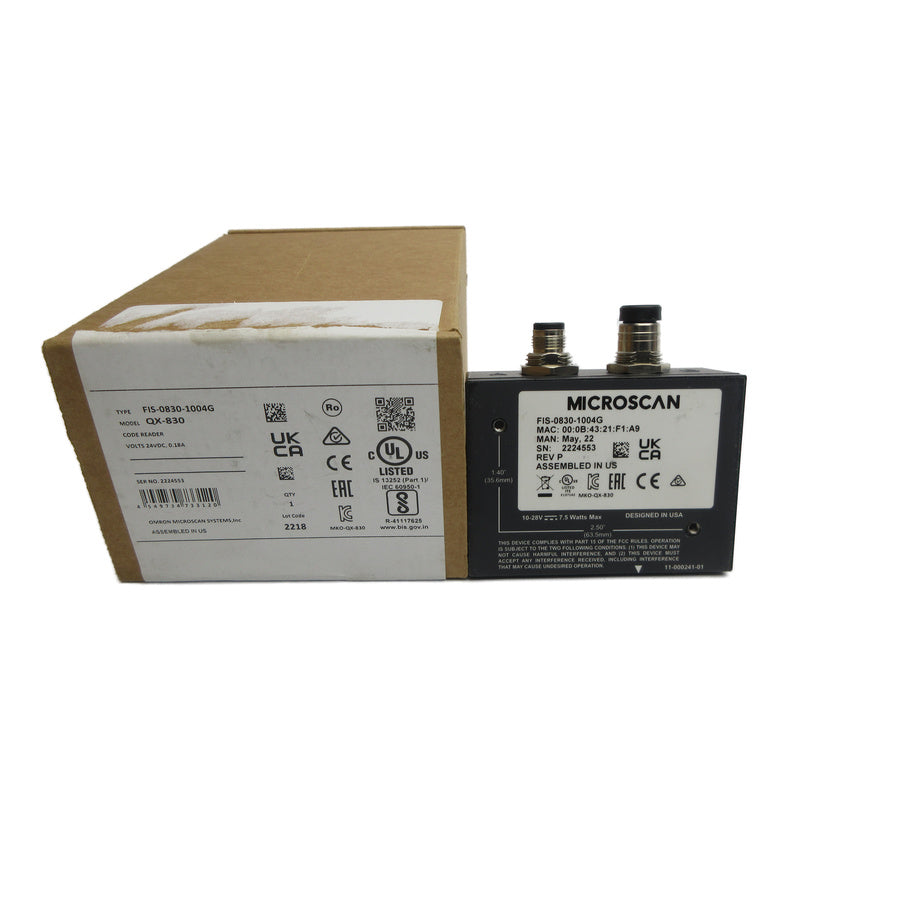MICROSCAN FIS-0830-1004G 24VDC 0.18A NSMP