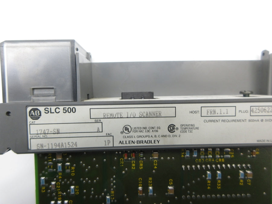 ALLEN BRADLEY 1747-SN SER. A F/W 1.1 (NO DOOR) NSNP