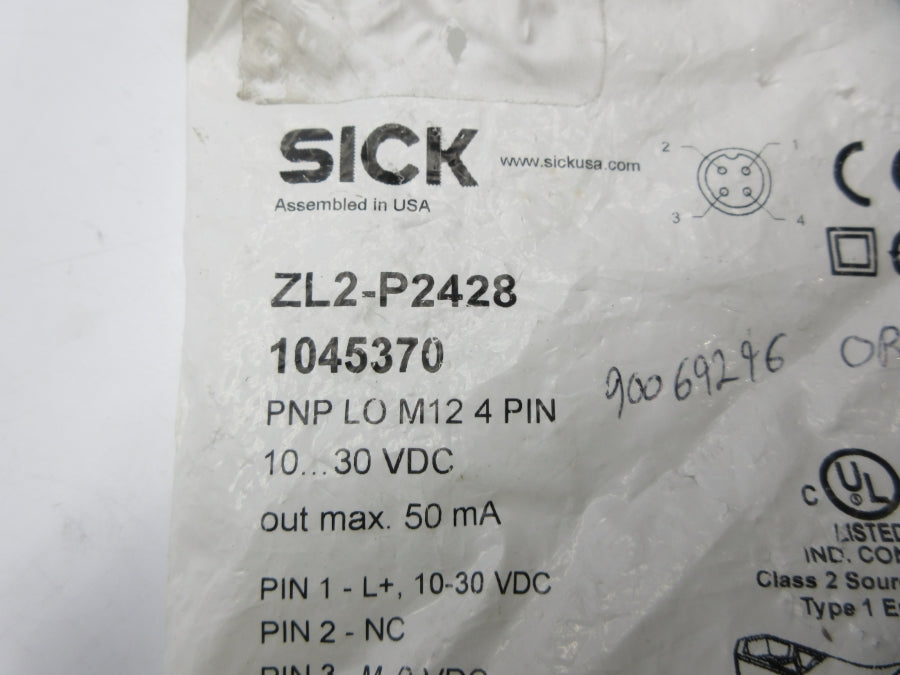 SICK ZL2-P2428 1045370 10-30VDC NSMP