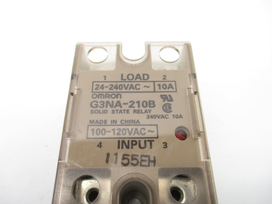 OMRON G3NA-210B 100-120VAC 10A UNMP
