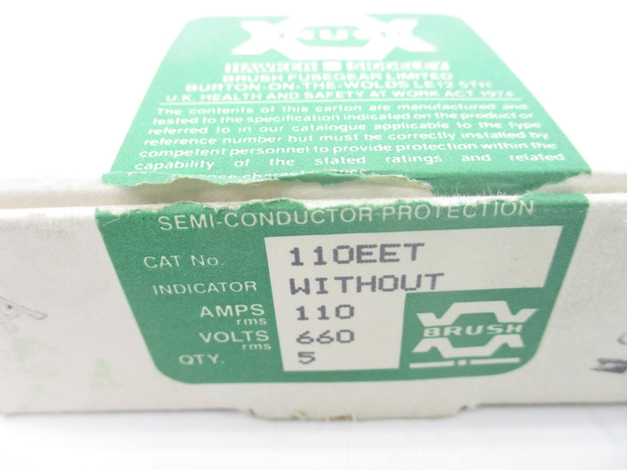BRUSH 110EET 660V 110A (PKG OF 5) NSMP