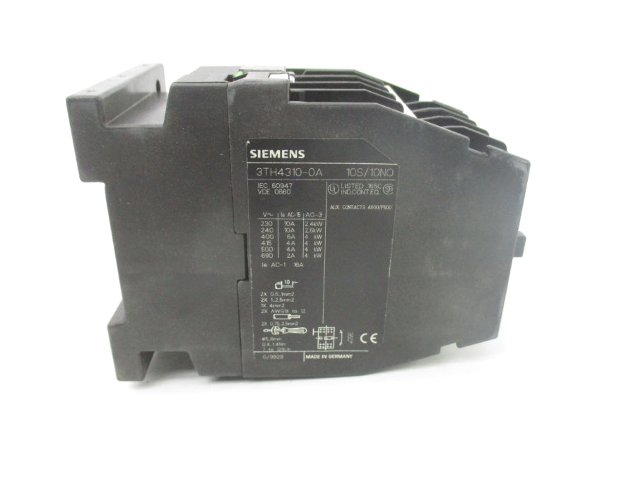 SIEMENS 3TH4310-0AC2 24V NSMP