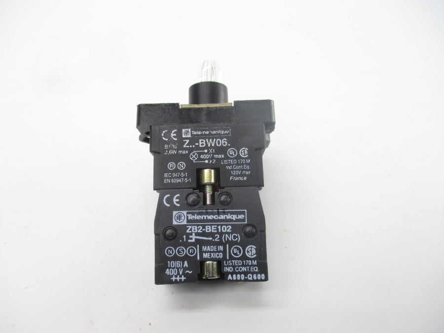 TELEMECANIQUE ZA2BW062-120V 400V 10A NSMP