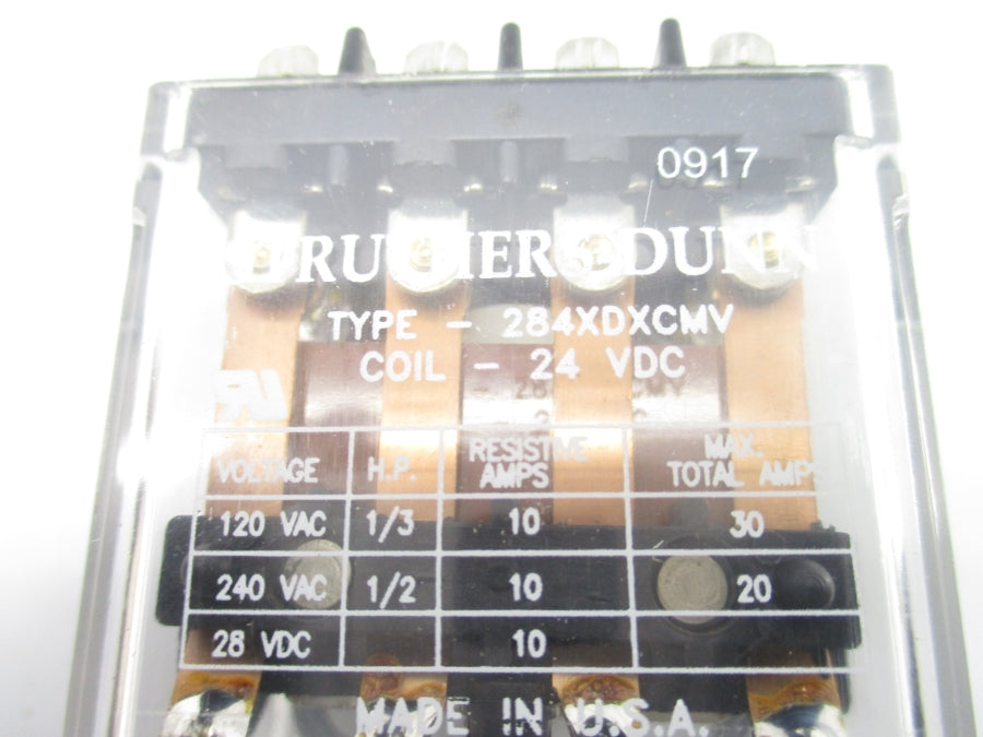 STRUTHERS DUNN 284XDXCMV 24VDC 10A UNMP