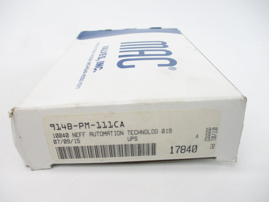 MAC 914B-PM-111CA 110/120V 20-150PSI NSMP