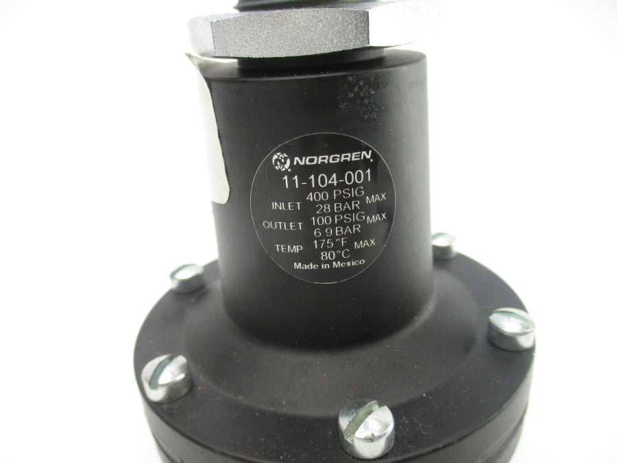 NORGREN 11-104-001 400PSI (BLACK) NSNP