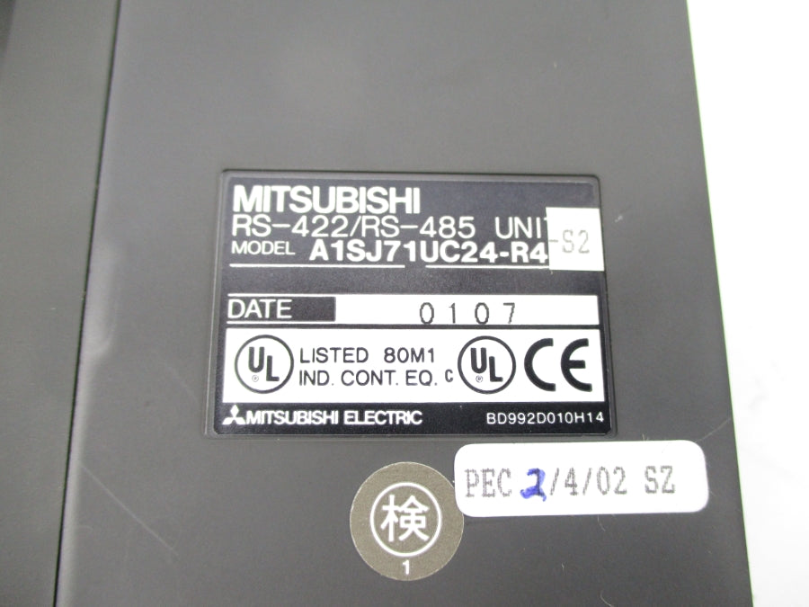 MITSUBISHI A1SJ71UC24-R4-S2 RS-422/RS-485 NSNP