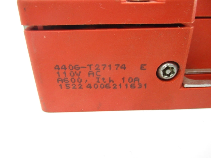 ALLEN BRADLEY 440G-T27174 SER. E 110VAC 10A UNMP