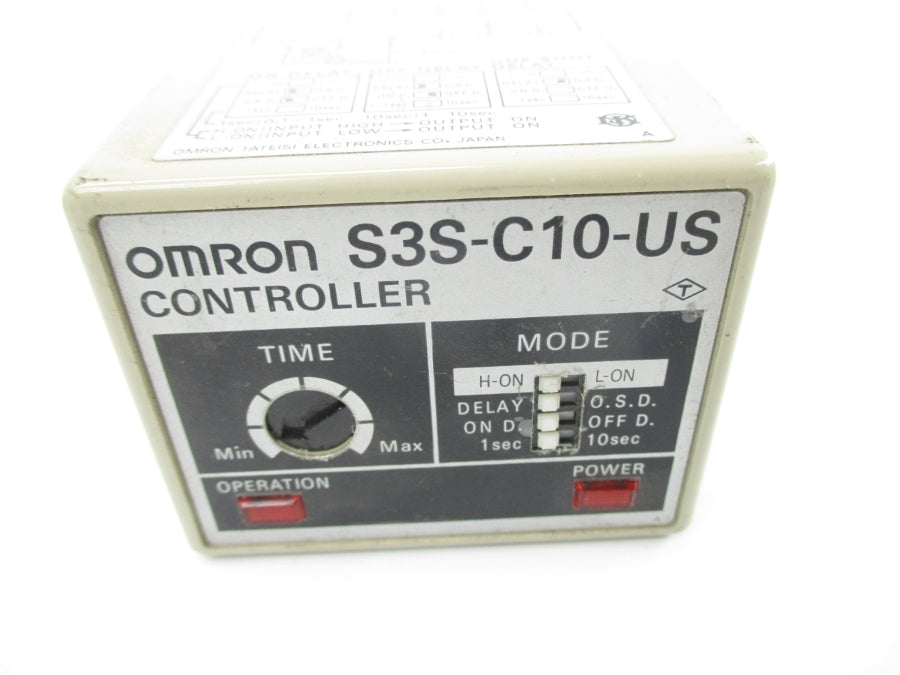 OMRON S3S-C10-US 120/240VAC 5A 1-10S NSNP
