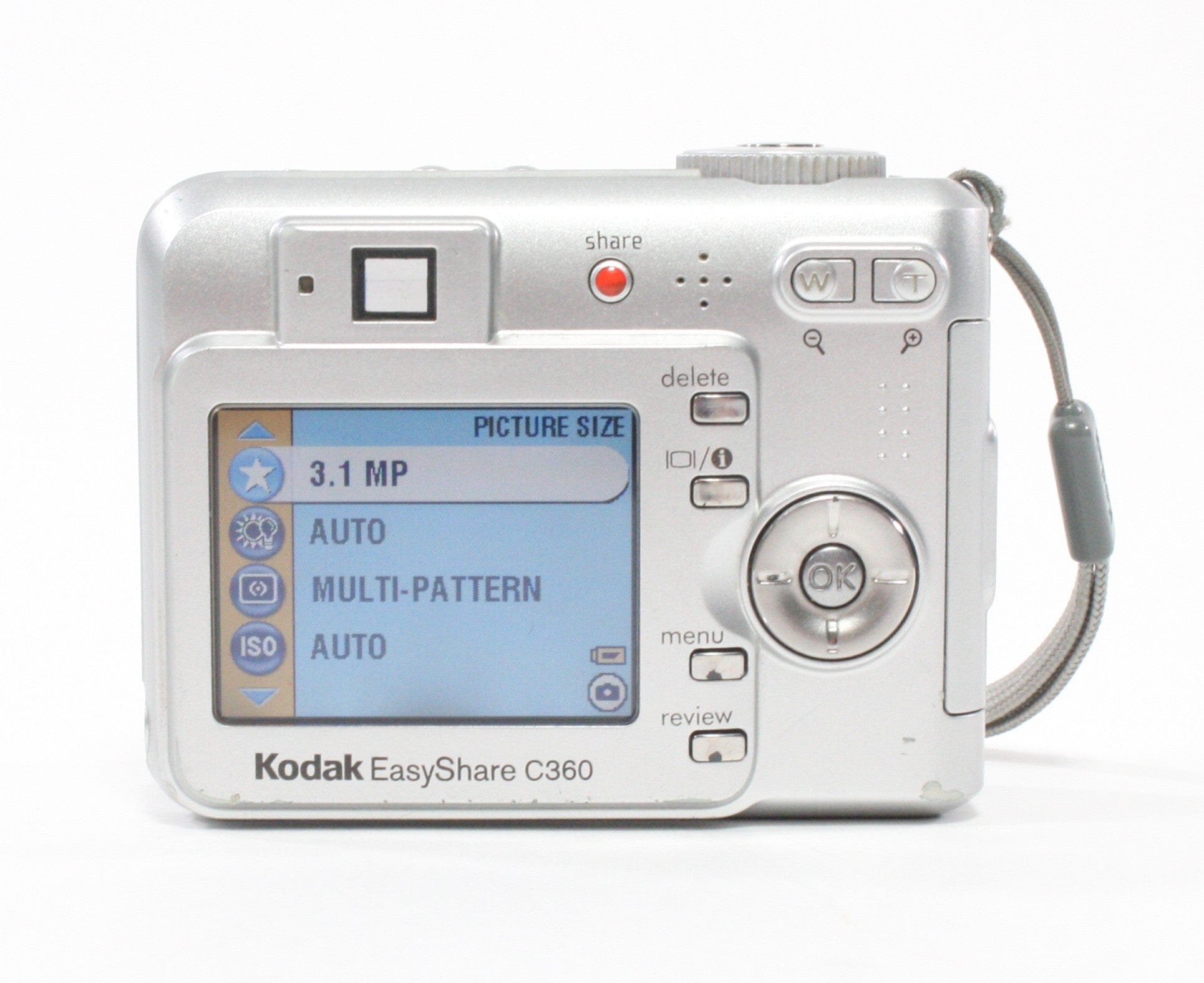 Kodak Easy Share C360 3x Zoom 5.0mp Digital Camera