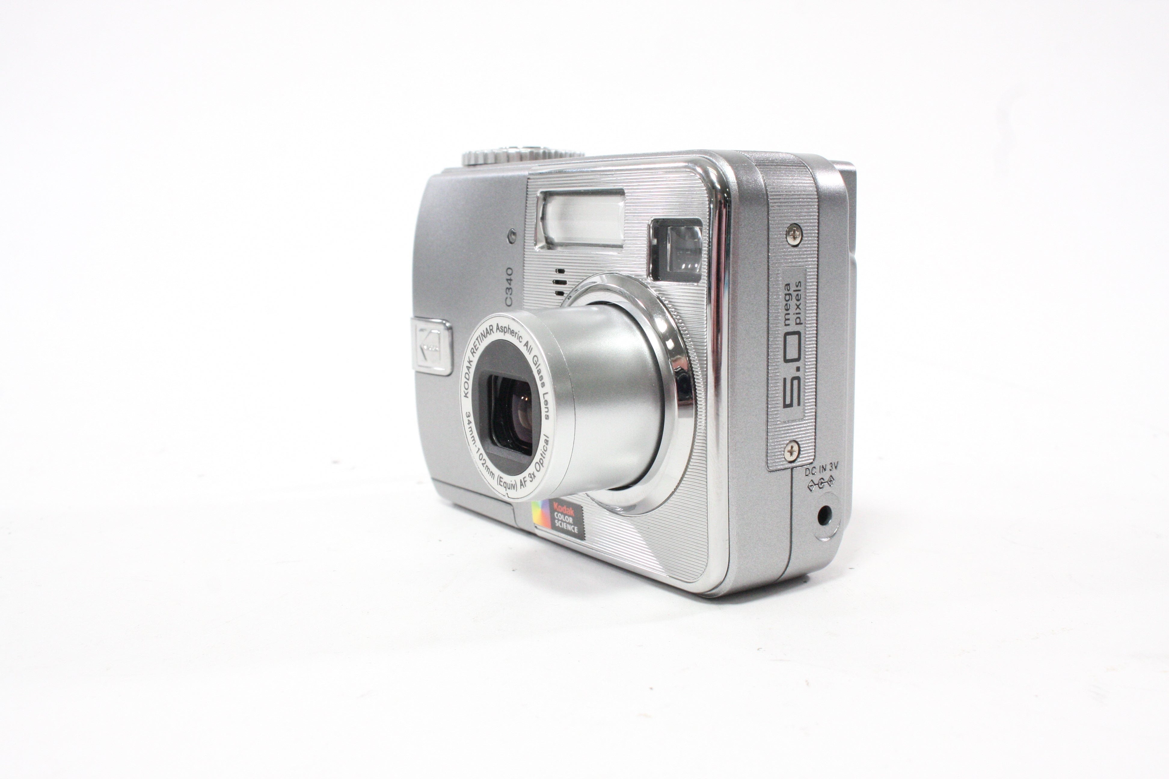 Kodak Easyshare C340 Digital Point-and-Shoot Camera 3x Zoom 5.0mp