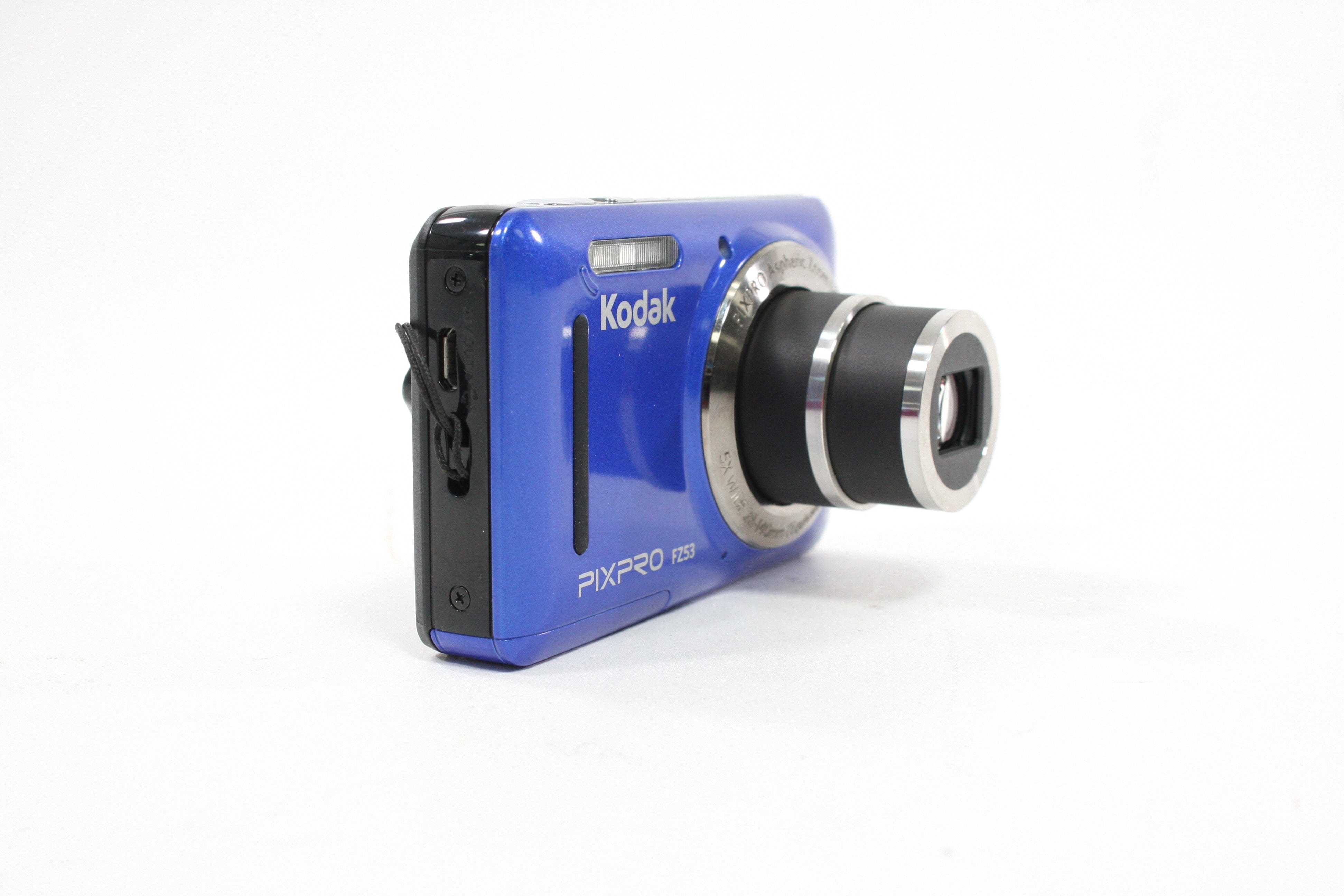 Kodak PixPro FZ53 Digital Point-and-Shoot  5x Zoom 16 mp (Blue)