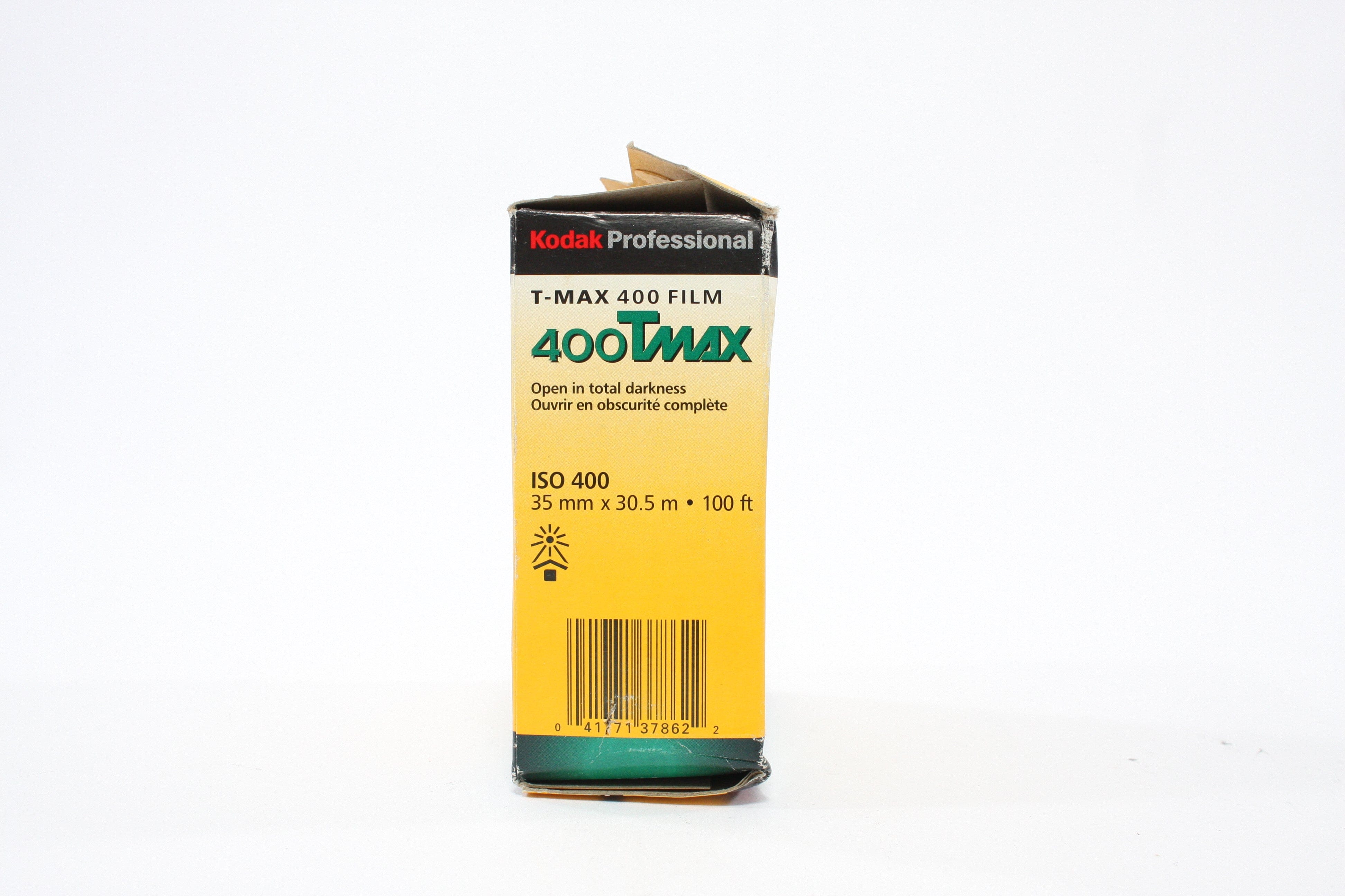 Kodak T-Max 400 35mm 100 ft Film OPEN BOX Expired 09/2005