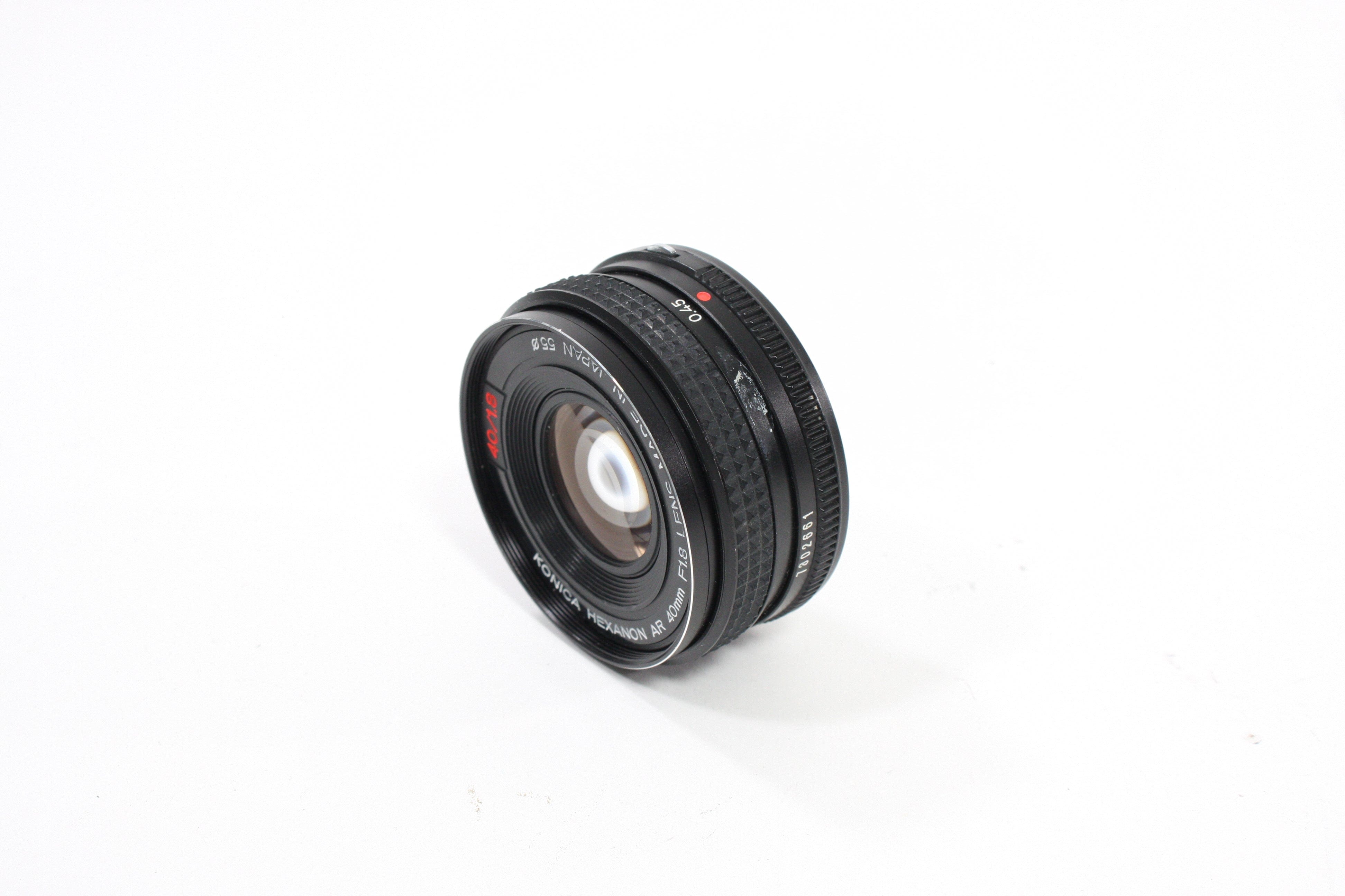 Konica 40mm f/1.8 Hexanon AR Lens for Konica AR Mount
