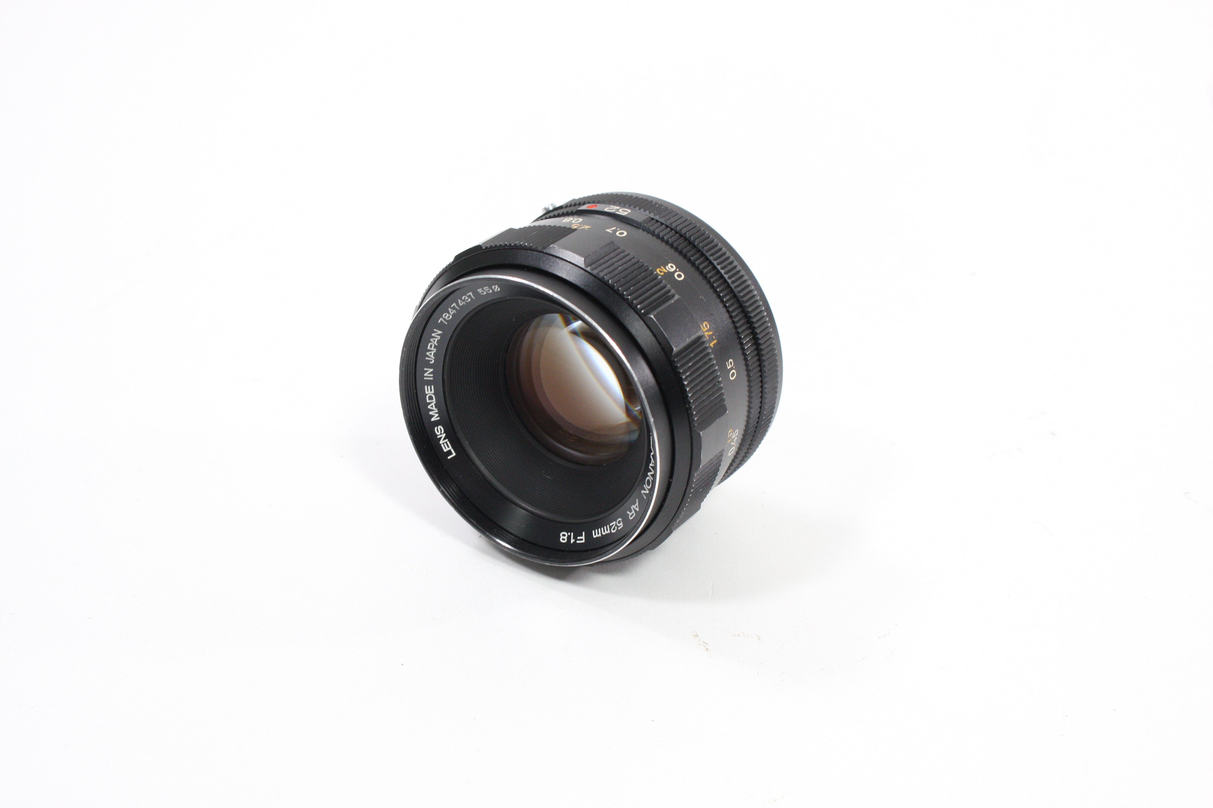 Konica 52mm f/1.8 Lens for Konica AR Mount