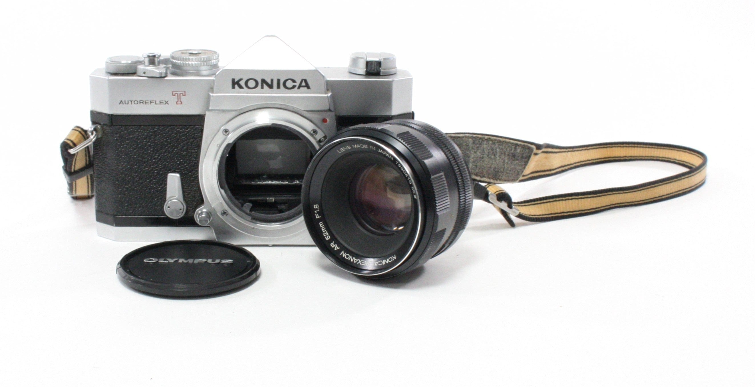 Konica Autoreflex T 35mm SLR Camera with 52mm f/1.8 Lens