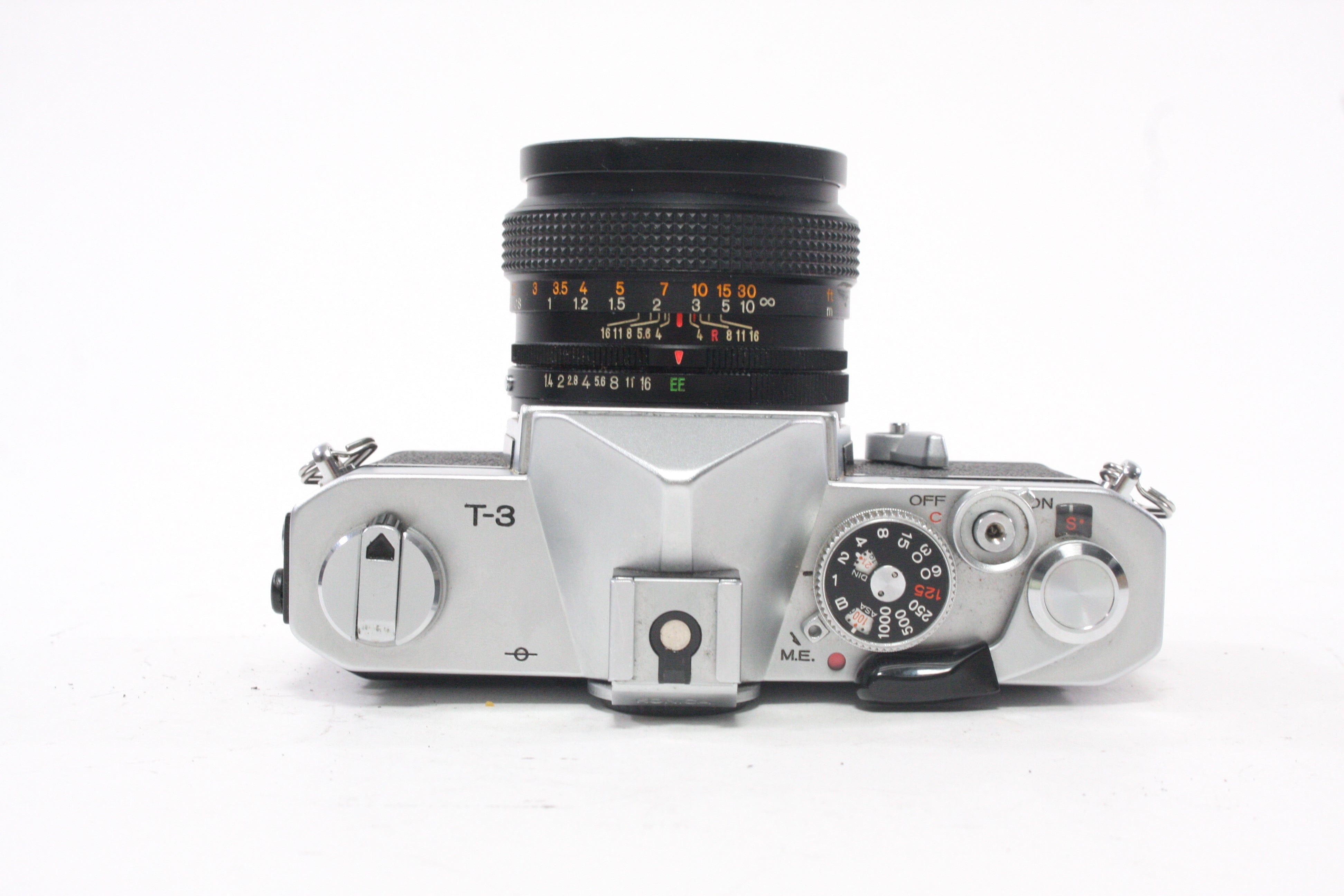 Konica Autoreflex T3 35mm SLR Camera with 50mm f/1.4 Lens
