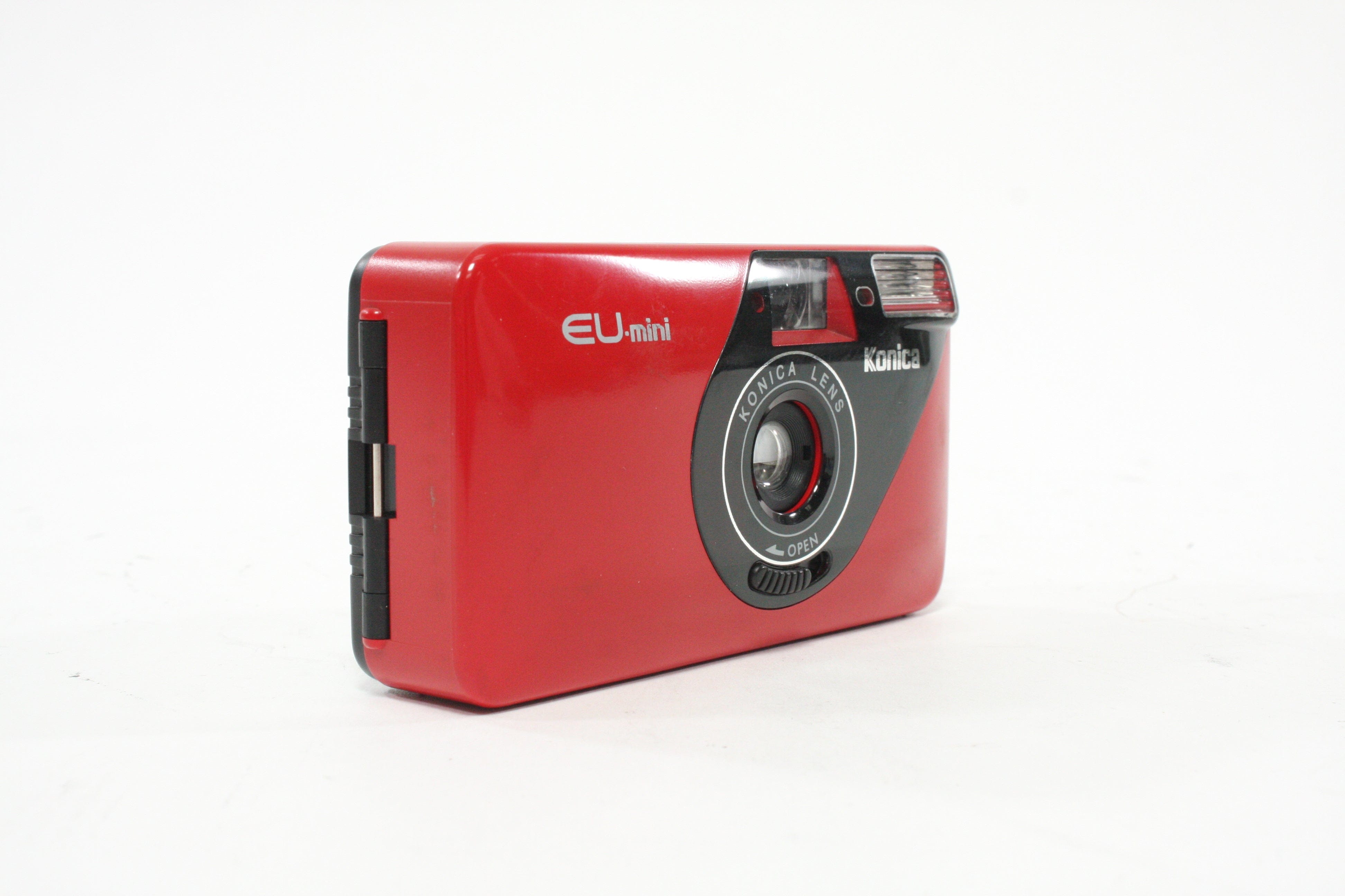 Konica EU-Mini 35mm Camera in Case (Red)