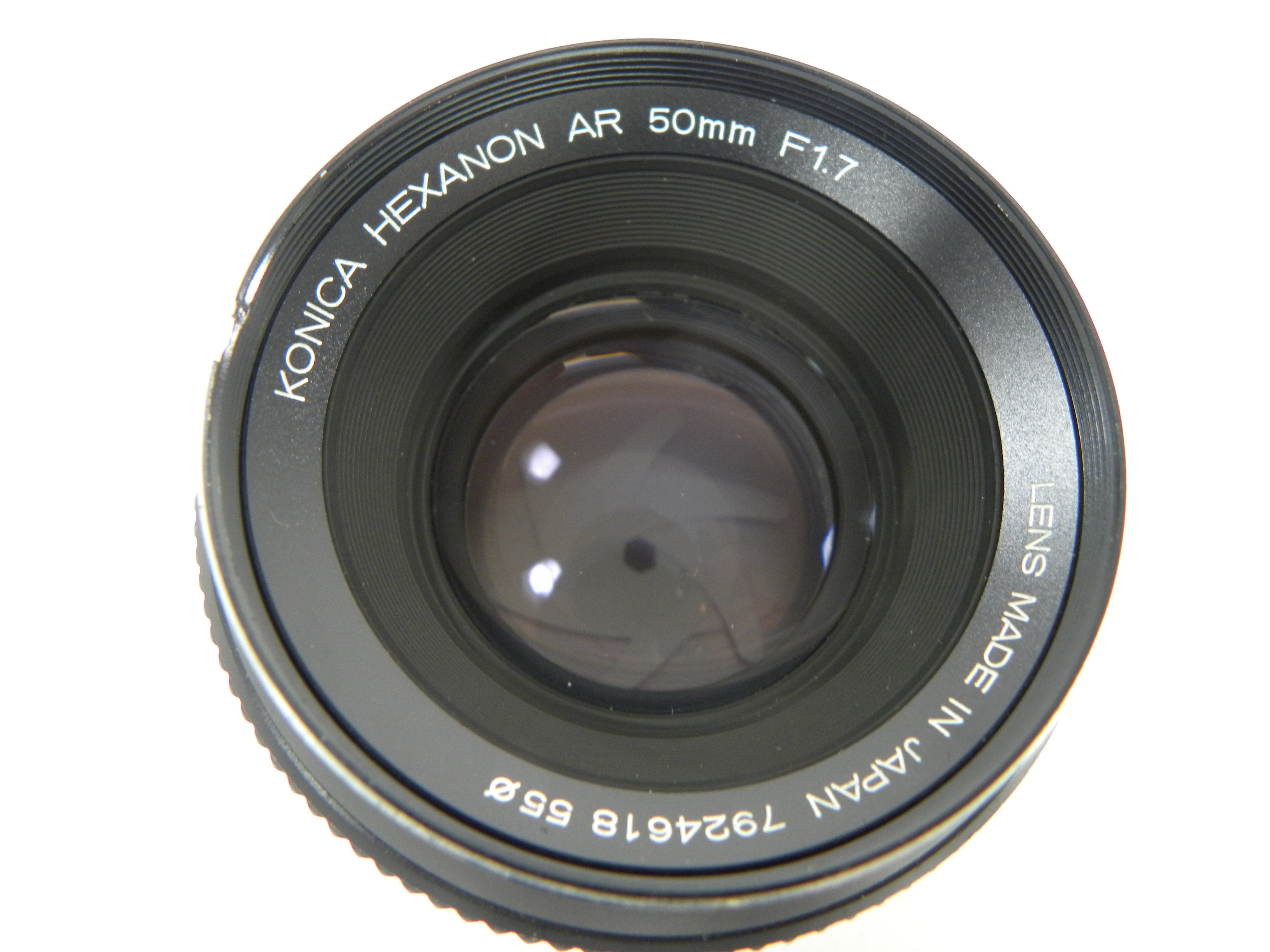 Konica Hexanon AR 50mm f1.7